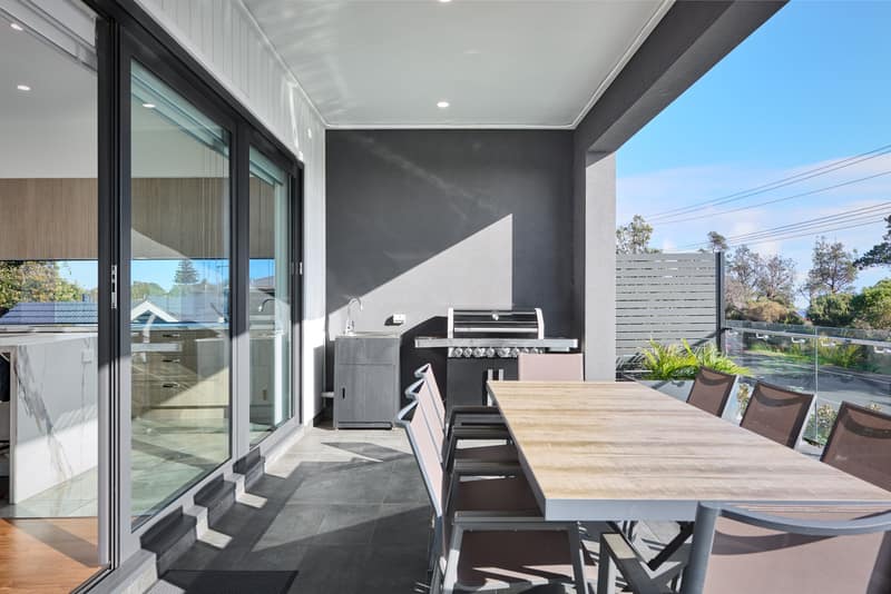 Balcony with BBQ